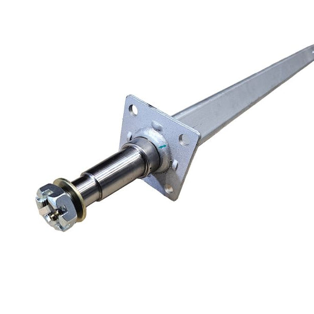 TIEDOWN 79.25-Inch Galvanized Square Trailer Axle (3,500 lbs) #G-49557