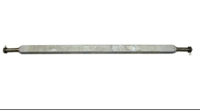 TIEDOWN 85" Galvanized Square Trailer Axle (2,000 lb.) #G-49546