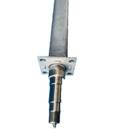 CONTINENTAL 85.25-Inch Square Galvanized Trailer Axle (3,500 lbs) #513-0900