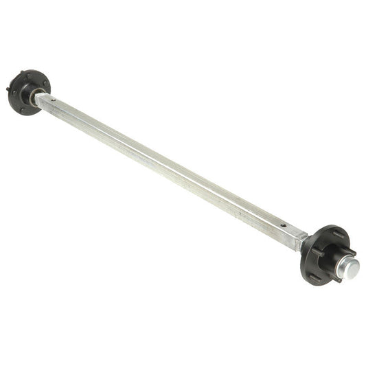 ROAD KING 57” Square Galvanized Trailer Axle (1,500 lbs) #GAI1560X57