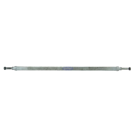Metal rod on a white background