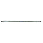 Metal rod on a white background