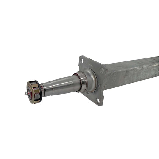 Metal bracket on a white background