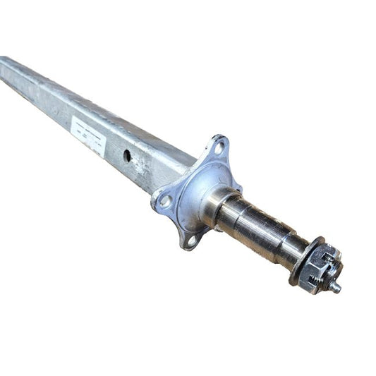 VENTURE 89.88" Square Galvanized Trailer Axle (3,750 lbs) Model #20014